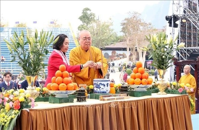 NA Vice Chairwoman joins Tam Chuc Pagoda Festival’s opening ceremony - 1