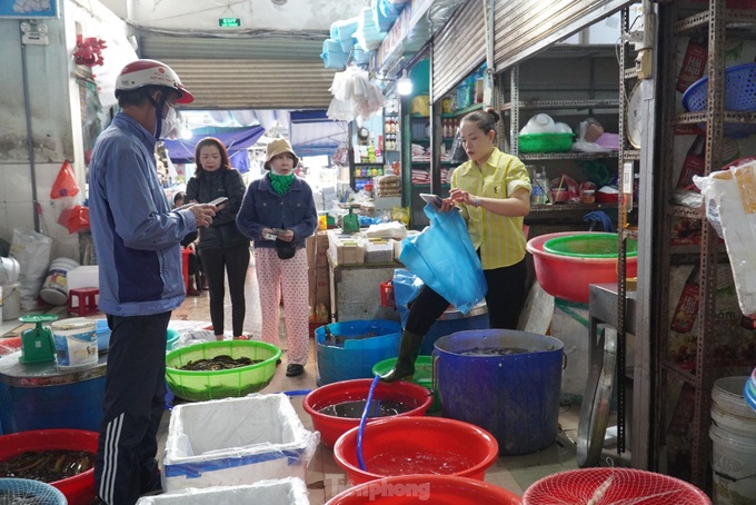 People rush to buy fish for First Full Moon Festival - 3