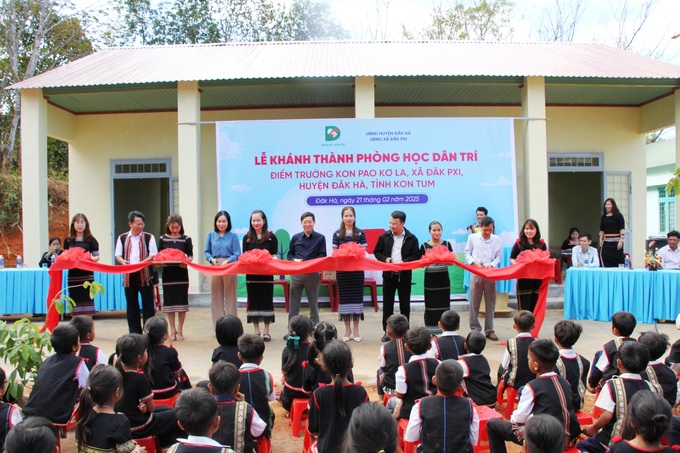 D​antr​i ​supports ​classroom ​construction in ​remote Kon Tum Province - 1