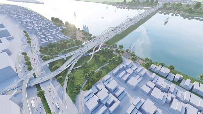 Hanoi proposes three bridge projects spanning Red River - 1