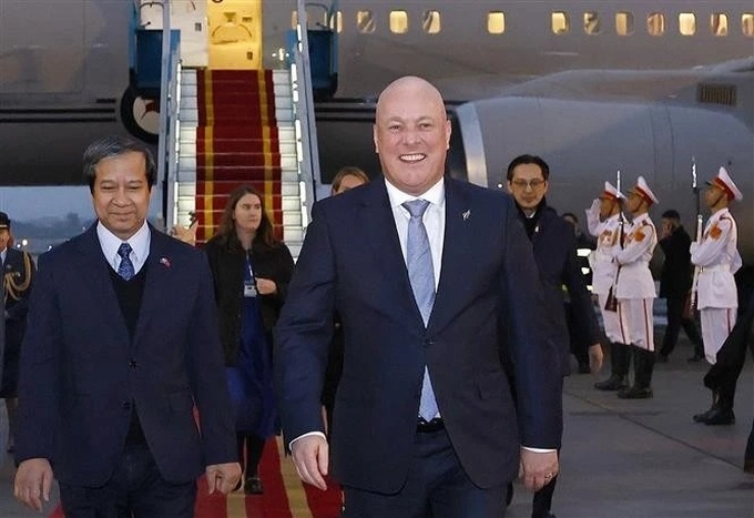 New Zealand Prime Minister begins official visit to Vietnam - 1