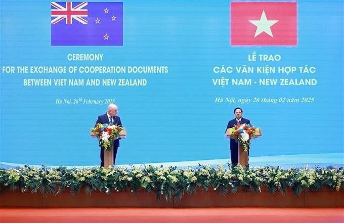 Vietnam, New Zealand upgrade bilateral ties - 1