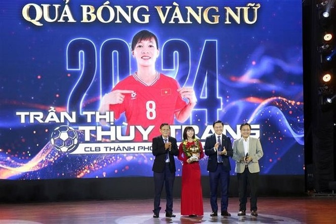 Tien Linh, Thuy Trang win Vietnam Golden Ball 2024 - 2