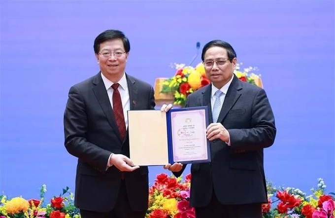 PM receives Honorary Professor title of Tsinghua University - 1