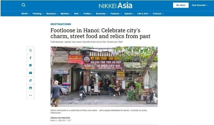 Nikkei Asia explores the charm of a vibrant and bustling Hanoi - 1