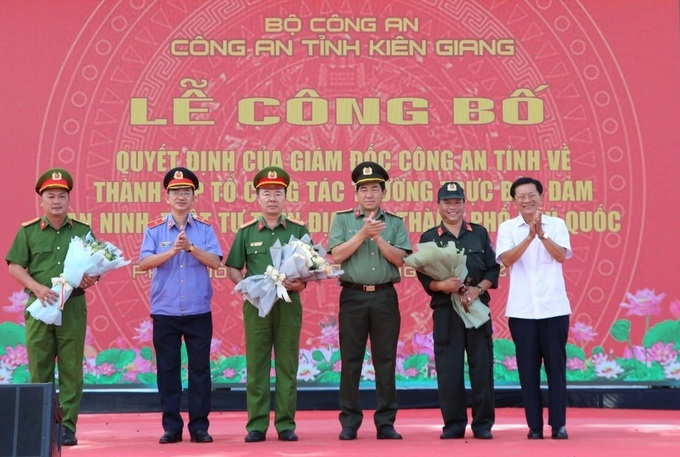 Phu Quoc establishes anti-crime task force - 1