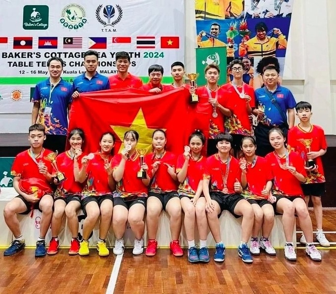 16 Vietnamese players to compete at regional table tennis championships - 1