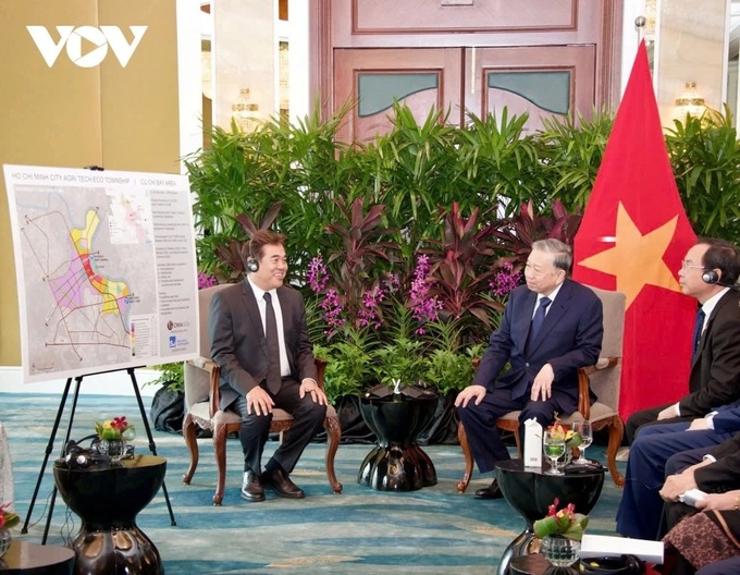 Party leader To Lam supports Vietnam – Singapore business cooperation - 5