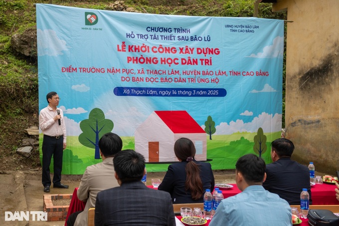 Dantri supports construction of new school facility in Cao Bang - 4