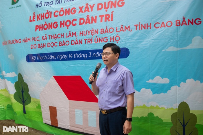 Dantri supports construction of new school facility in Cao Bang - 5