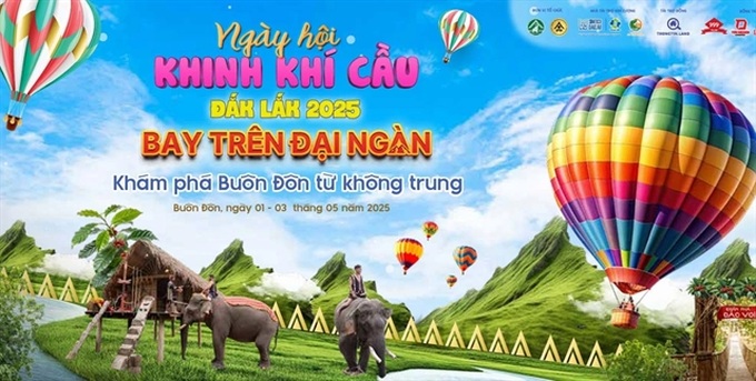 Dak Lak Hot Air Balloon Festival 2025 takes place in Buon Don - 1 Dak Lak Hot Air Balloon Festival 2025 takes place in Buon Don - 1