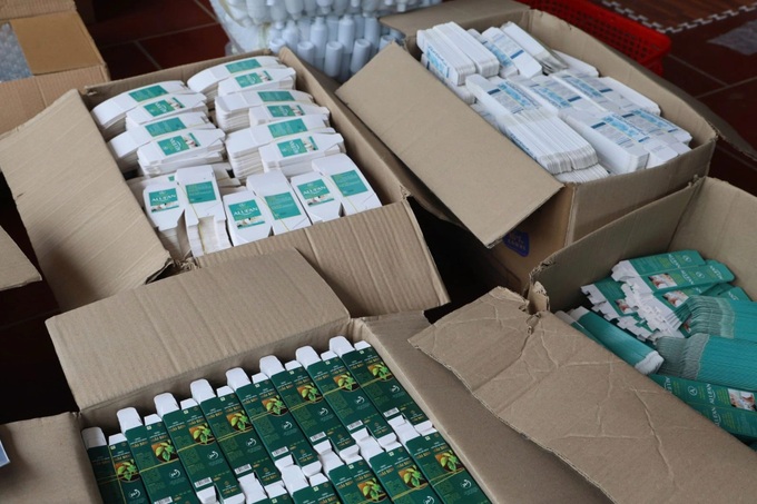 Counterfeit cosmetics operation busted in Bac Giang - 4 Counterfeit cosmetics operation busted in Bac Giang - 4