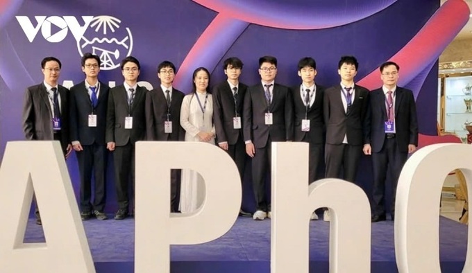 Vietnamese team earns full medal haul at 2025 Asian Physics Olympiad - 1 Vietnamese team earns full medal haul at 2025 Asian Physics Olympiad - 1