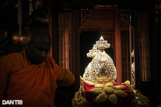 Buddha’s sacred relics to be enshrined at Hanoi pagoda - 1 Buddha’s sacred relics to be enshrined at Hanoi pagoda - 1