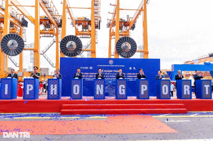 Two modern container terminals opened in northern Vietnam - 1 Two modern container terminals opened in northern Vietnam - 1