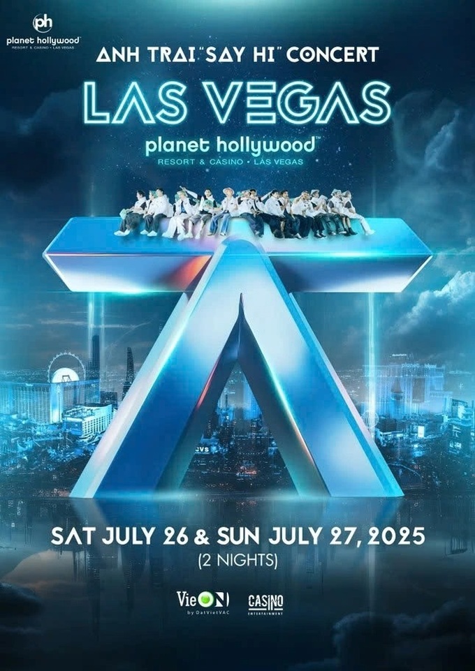 Vietnamese concert “Anh Trai Say Hi” heads to Las Vegas in July - 1