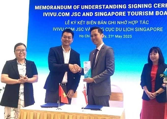 Singapore partners with Vietnamese travel platform to woo tourists - 1 Singapore partners with Vietnamese travel platform to woo tourists - 1
