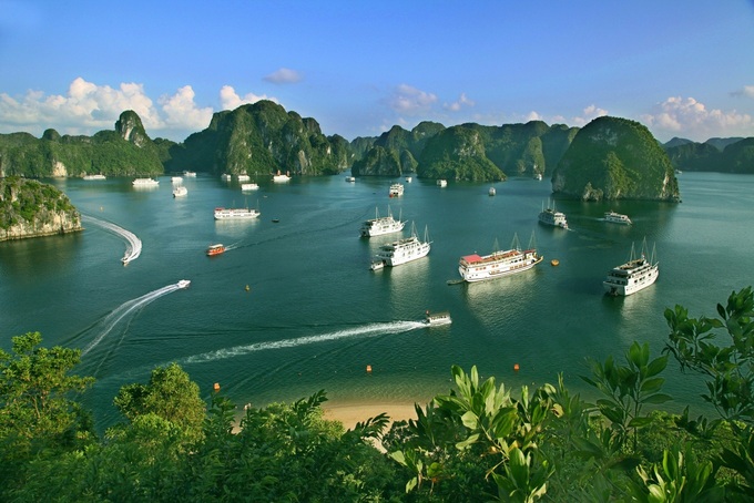 Tour boat suspended for allowing single-use plastic in Ha Long Bay - 1 Tour boat suspended for allowing single-use plastic in Ha Long Bay - 1