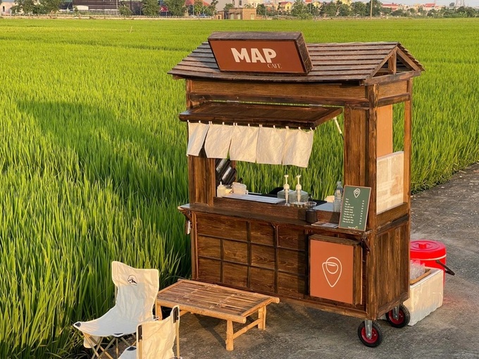 Thai Binh rice field café offers visitors tranquil retreat - 1