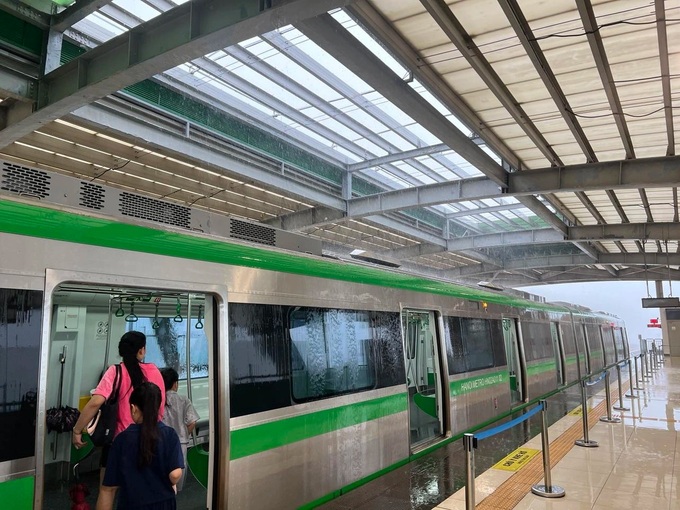 Cat Linh-Ha Dong metro line halts due to technical issue - 1 Cat Linh-Ha Dong metro line halts due to technical issue - 1