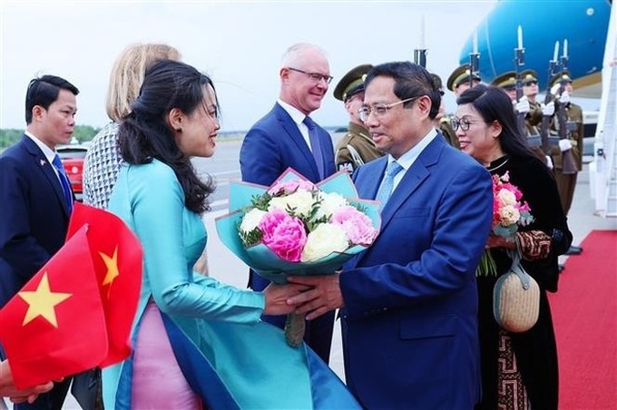 PM Pham Minh Chinh arrives in Tallinn, starting official visit to Estonia - 2 PM Pham Minh Chinh arrives in Tallinn, starting official visit to Estonia - 2
