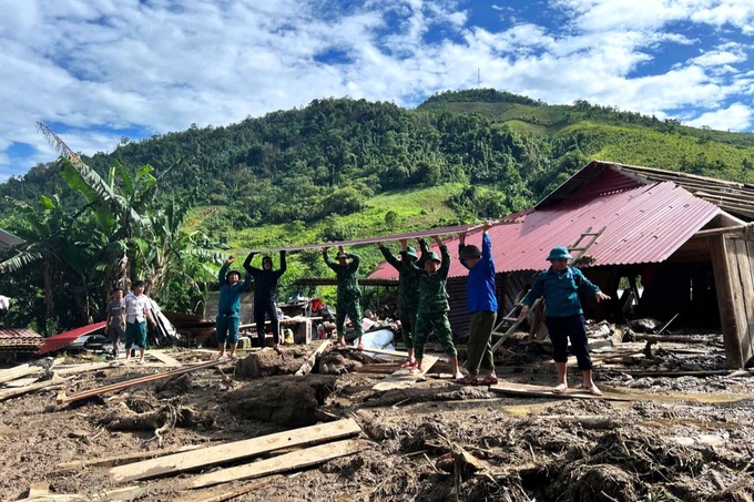 Flash floods devastate mountainous commune in Nghe An - 5 Flash floods devastate mountainous commune in Nghe An - 5