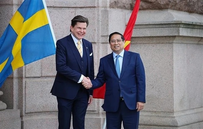 Prime Minister meets Swedish top legislator - 1 Prime Minister meets Swedish top legislator - 1