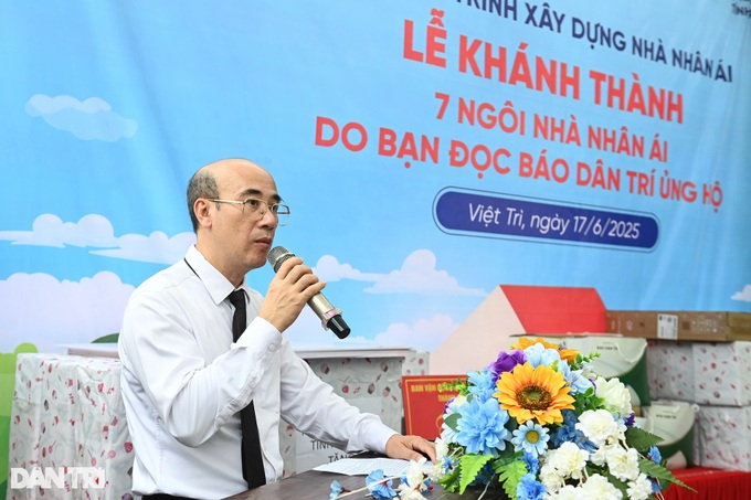 Dantri completes seven houses for low-income Phu Tho families - 4 Dantri completes seven houses for low-income Phu Tho families - 4