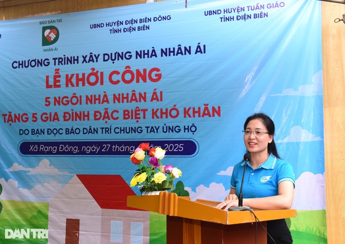 Dantri launches construction of 5 houses for poor families in Dien Bien - 3 Dantri launches construction of 5 houses for poor families in Dien Bien - 3