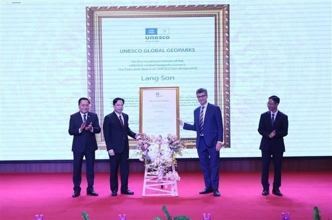 Lang Son becomes Vietnam’s 4th global geopark - 1 Lang Son becomes Vietnam’s 4th global geopark - 1