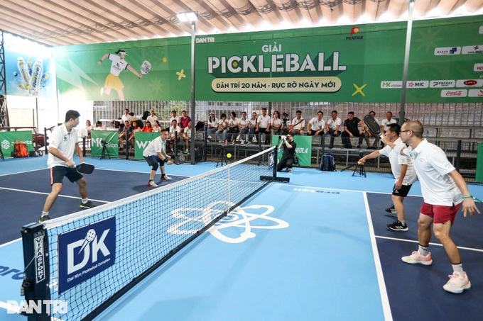 Dantri pickleball tournament raises funds to build homes for the poor - 1 Dantri pickleball tournament raises funds to build homes for the poor - 1