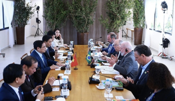 Vietnamese PM holds talks with Brazilian President in Rio de Janeiro - 2 Vietnamese PM holds talks with Brazilian President in Rio de Janeiro - 2