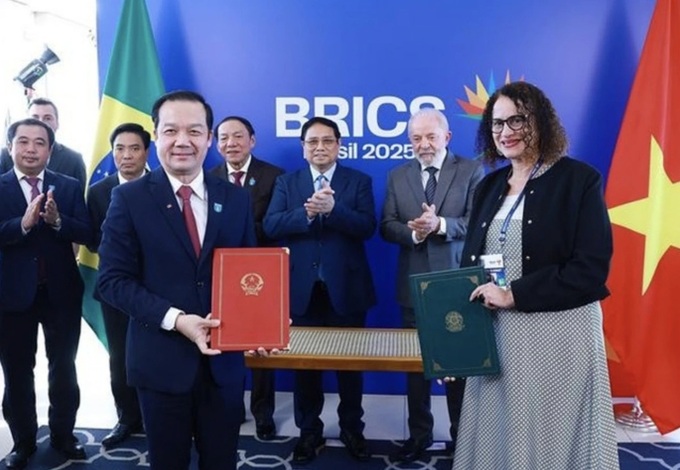 Vietnamese PM holds talks with Brazilian President in Rio de Janeiro - 3 Vietnamese PM holds talks with Brazilian President in Rio de Janeiro - 3