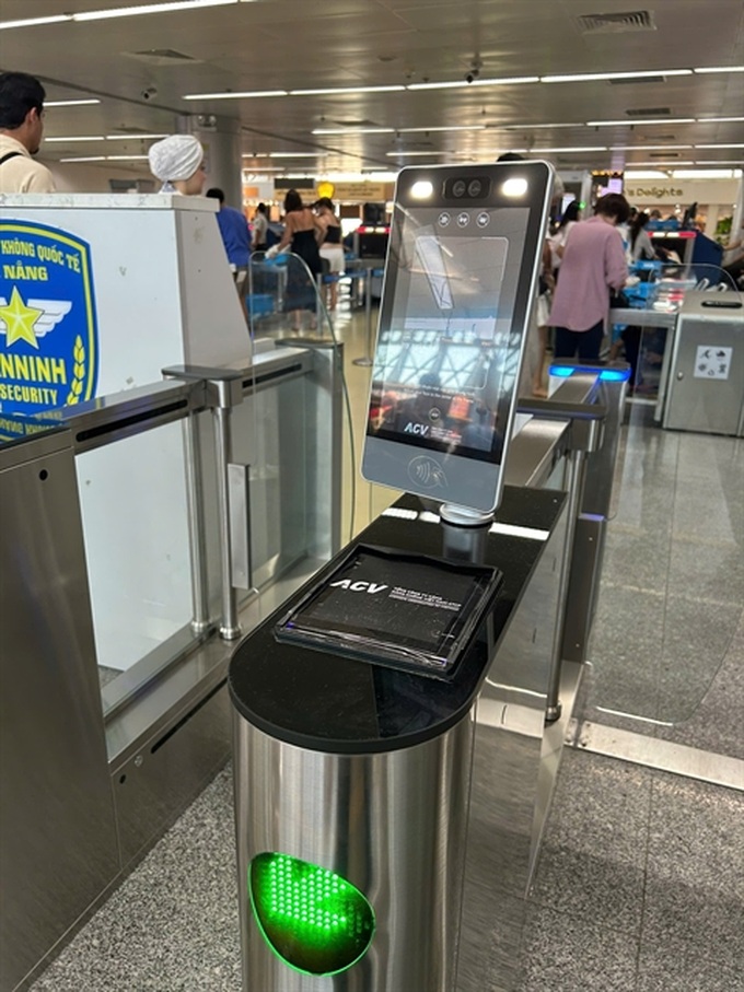 Face ID rolled out at Danang Airport to streamline passenger process - 1 Face ID rolled out at Danang Airport to streamline passenger process - 1