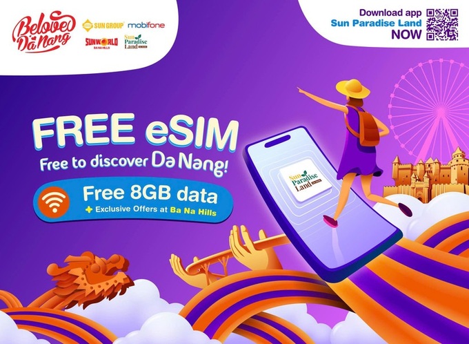50,000 free eSIMs waiting for international tourists in Danang - 1 50,000 free eSIMs waiting for international tourists in Danang - 1