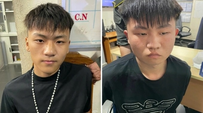 Two Chinese nationals arrested for stealing VND400 million in Danang - 1