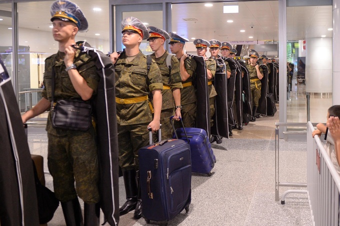 Russian military arrive in Hanoi for National Day parade - 3