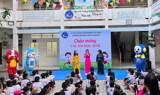 Ho Chi Minh City students return to school for new academic year - 1 Ho Chi Minh City students return to school for new academic year - 1