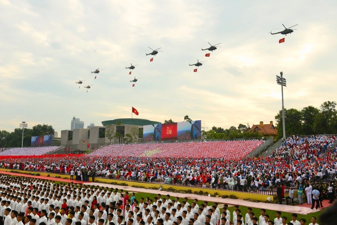Vietnam stages final rehearsal for National Day parade - 19 Vietnam stages final rehearsal for National Day parade - 19