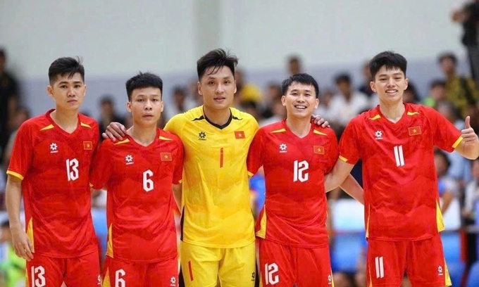 Vietnamese futsal team climbs five places in FIFA world rankings - 1