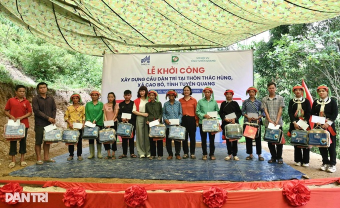 Dtinews launches bridge project for remote community in Tuyen Quang - 5