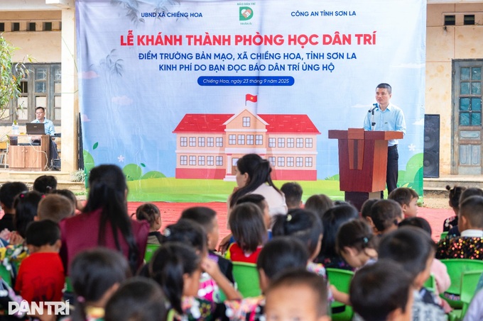 Dantri/Dtinews inaugurates new school in Son La - 3
