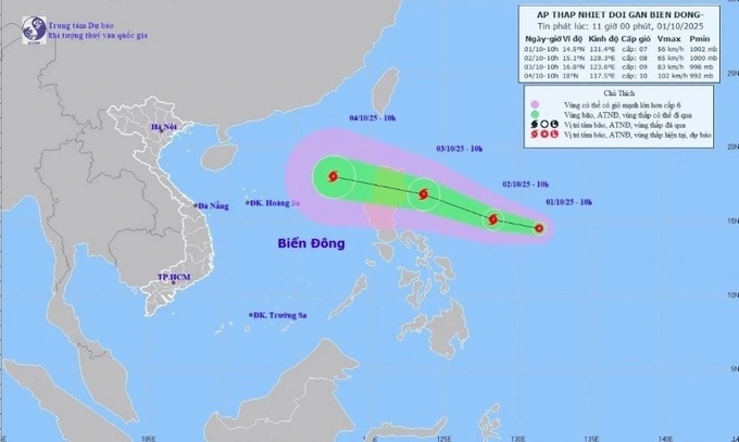 Tropical depression may strengthen into storm within two days - 1
