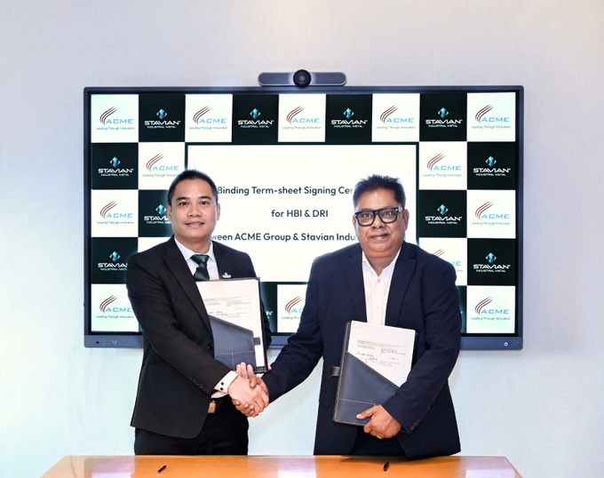 Stavian Industrial Metal and ACME Group sign green steel agreement - 1 Stavian Industrial Metal and ACME Group sign green steel agreement - 1