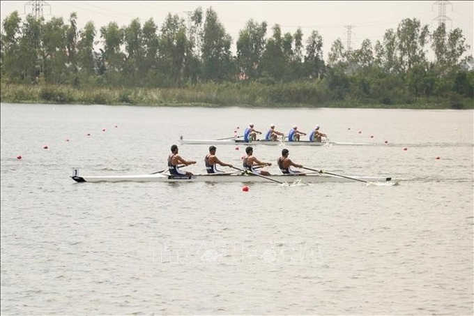 Asian Rowing Championships 2025 open in Haiphong - 1