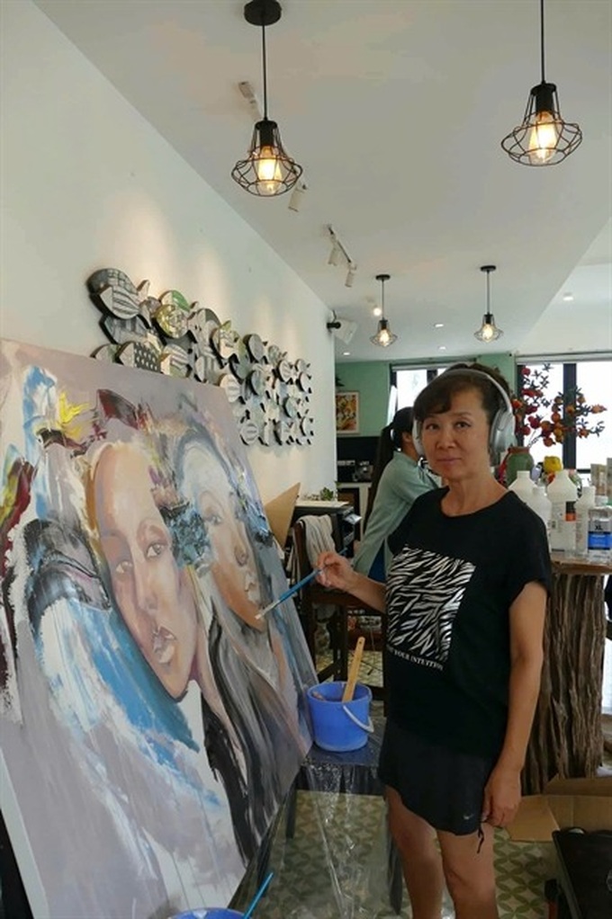 International, Vietnamese artists exchange art creations - 2 International, Vietnamese artists exchange art creations - 2