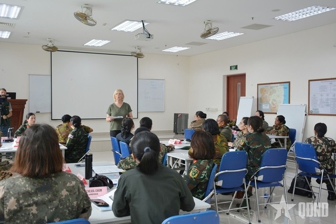 Training course opens for female peacekeepers in Hanoi - 1 Training course opens for female peacekeepers in Hanoi - 1