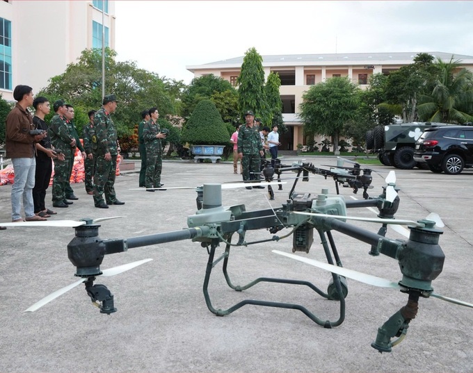Gia Lai tests drones for Kalmaegi storm response - 1 Gia Lai tests drones for Kalmaegi storm response - 1