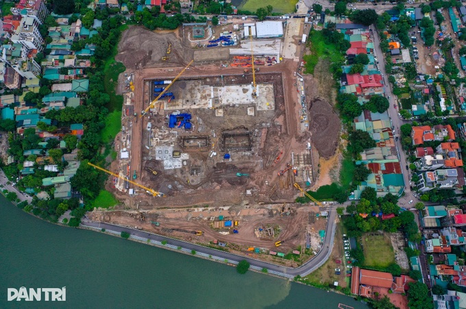 Work accelerates on Hanoi Opera House project by West Lake - 4