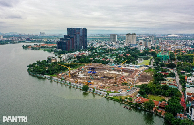 Work accelerates on Hanoi Opera House project by West Lake - 6